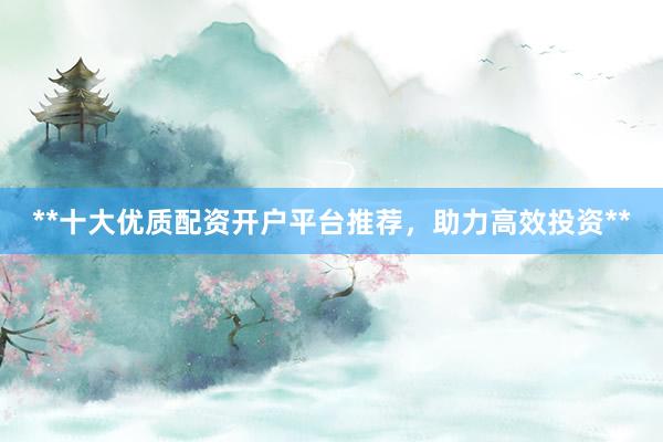 **十大优质配资开户平台推荐，助力高效投资**